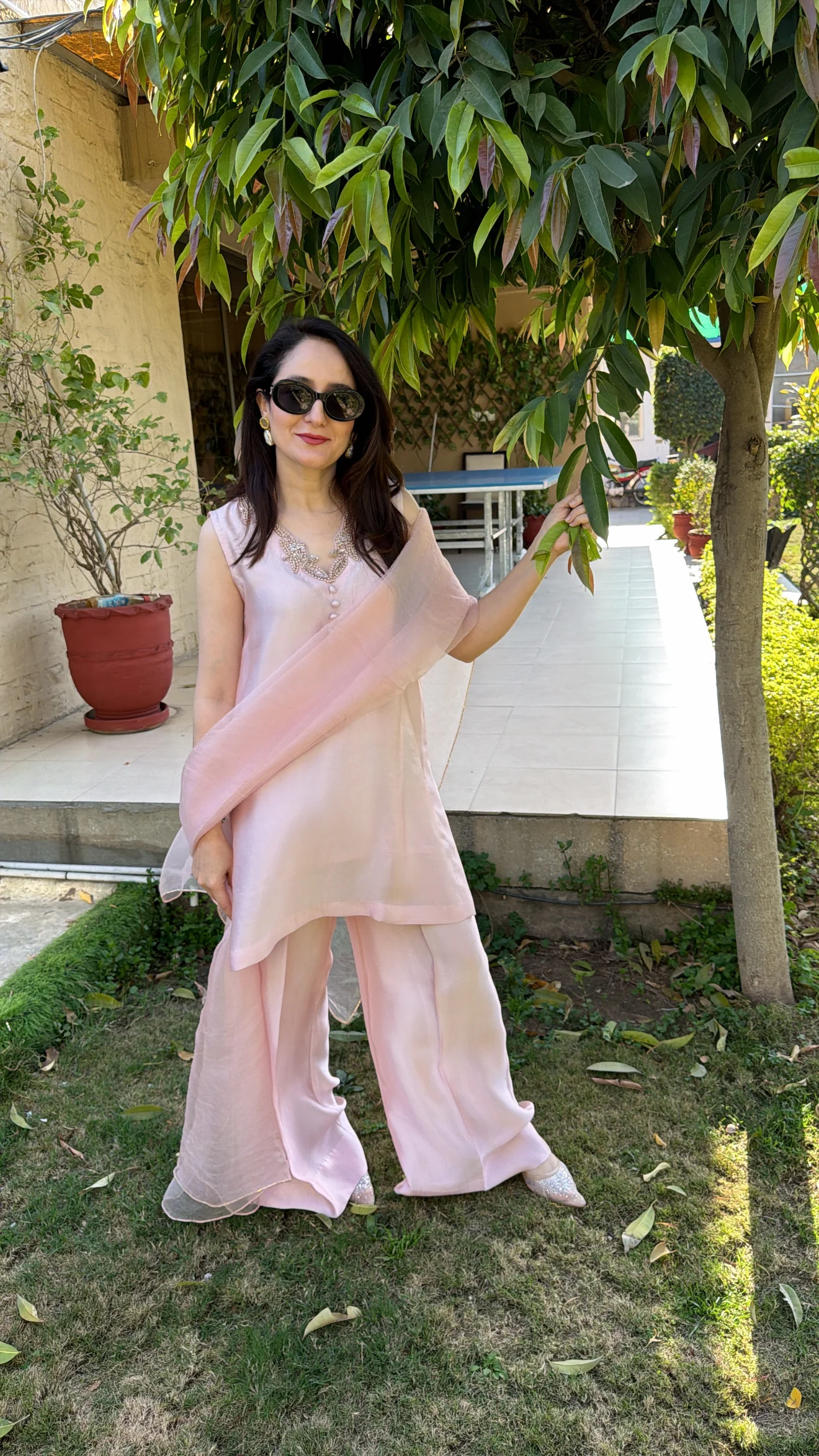 Rose Quartz Tissue Silk Blend